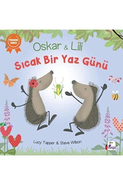 İndigo Kitap Oskar ve Lili Sıcak Bir Yaz Günü / / Lucy Tapper, Steve Wilson