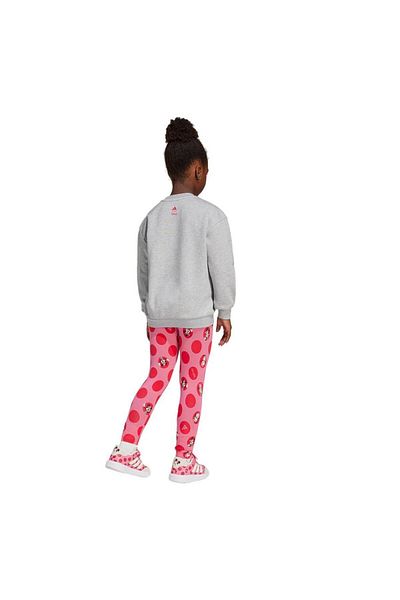 adidas Gray Children's Tracksuit Lg Dy Mi Jog Jf3645