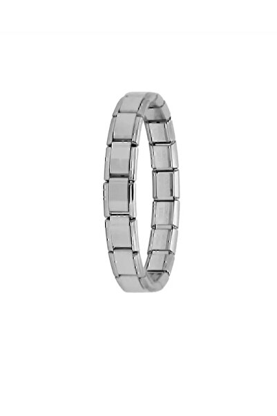 xesha İtalyan Charm Paslanmaz Çelik Bileklik Ayarlanabilen Esnek Unisex Bilek...