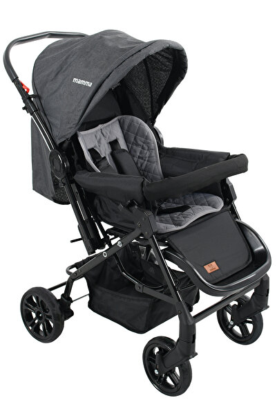 Mamma King Çift Yönlü Bebek Arabası + Ayak Örtüsü ve Yağmurluk