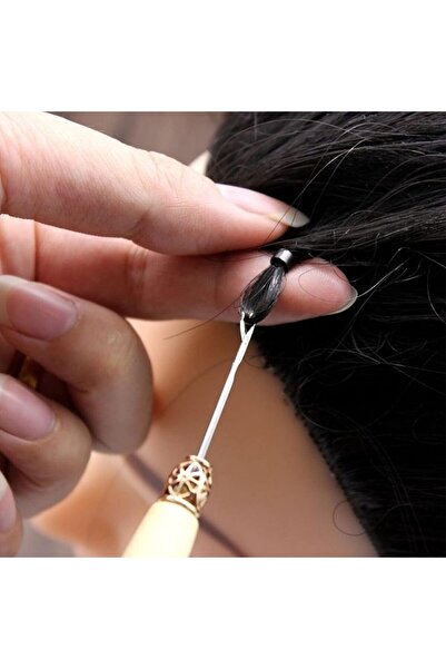 Transformacion Афро-голка для плетіння - Кератинова голка для нарощування волосся