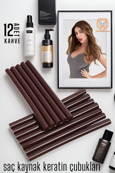 Transformacion Nano Keratin Kaynak Çubukları 12 Adet Kahve Absolute 720352