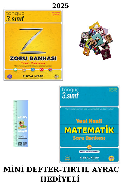 Tonguç Yayınları Tonguç 3. Sınıf Tüm Dersler Zoru Bankası + Yeni Nesil Matema...
