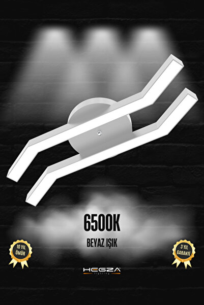 Hegza Lighting Pesca ( Gri Kasa, Beyaz Işık ) Ledli Modern Plafonyer Led Aviz...