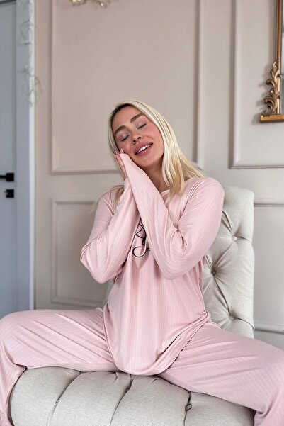 Pijamaevi Dámská pyžamová souprava s dlouhým rukávem Powder Perfect Dublin