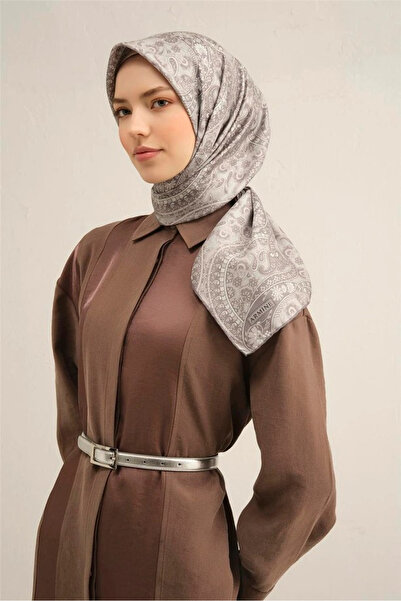 Armine Eșarfă din mătase DJ SAF TWİLL 9304D02 (T) 02