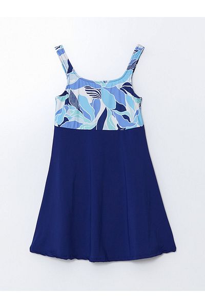 LC Waikiki Costum de baie pentru femei cu model cu decolteu în U de sezon nou - S59454Z8