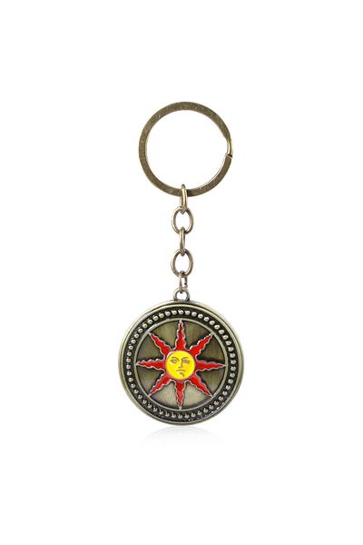 Choice K00308 Game Dark Soul 3 Keychains Bonfire Keyring Holder PS4 Metal Pendant For Fans Men Women Car Pa