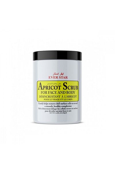 Ever Apricot Body Scrub Quick Exfoliating Opens Pores Removes Blackheads Gives Smooth Skin 500g