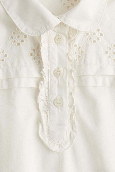 H&M Broderie anglaise cotton dress