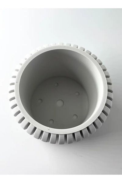 3D Brothers The Jevor Planter Pot with Drainage Tray & Stand   Elegant and Contemporary Plant Display Solution