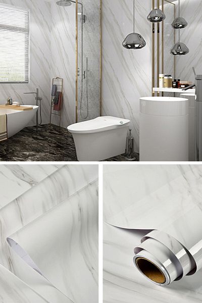 hayret sepeti 5 Meter Marble Pattern Veneer for Kitchen Countertop, Table and Cabinets