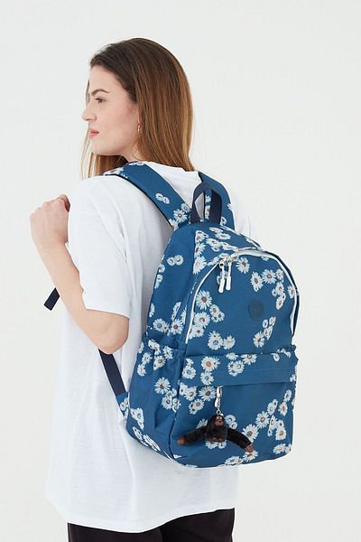 Rosso Collina Rucsac de școală unisex din material impermeabil