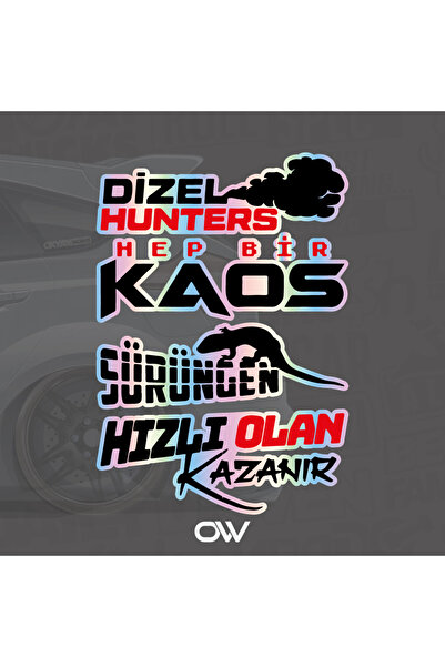 OkyayWorks حزمة ملصق الهولوغرام