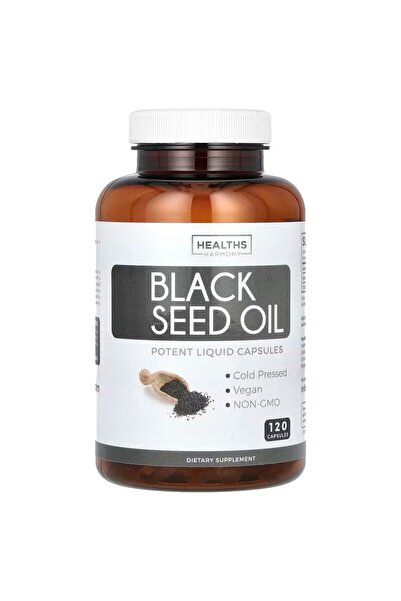 Healths Harmony زيت حبة البركة، دفاع طبيعي، تعزيز خصائص مضادة للأكسدة، فيتامي...