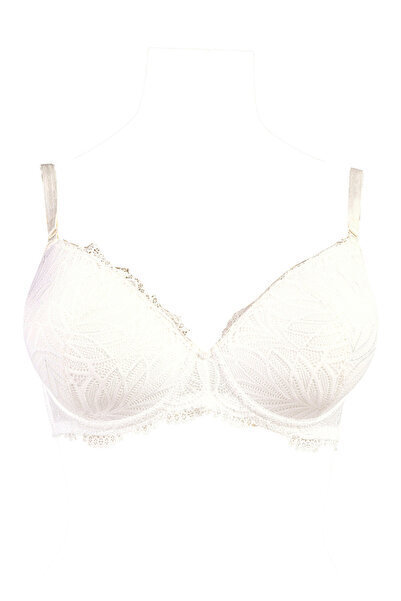 Magic Form Ekru Kadın 4340 Dantel Destekli Sütyen Beden: 75 B