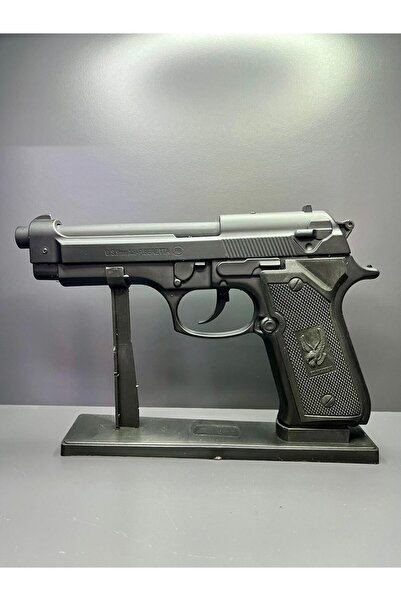 doğan hediyelik Beretta Pürmüz Alevli Gerçek Boyutlu Silah Çakmak