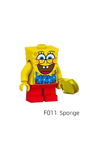 marimari Mini Figure Building Blocks with Sponge Bobb Accessories