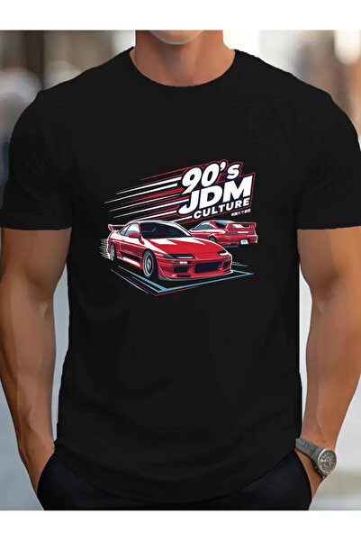 Korefanzin Kod trenda 90-ih JDM Turbo auto majica | Odrasli mehaničar japansk...