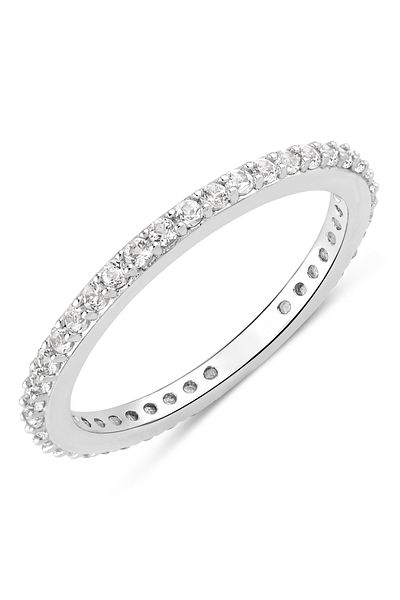 Rafaela Donata Edelsteinring Ring Sterling Silber Topas weiß