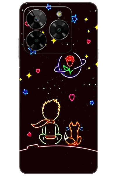 General Mobile ERA 50 (G318) Uyumlu Kılıf Desen Baskılı Silikon Küçük Prens S...