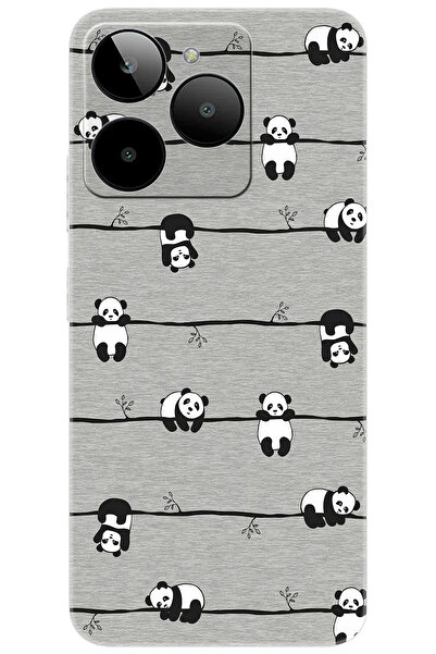 General Mobile Era 30 (G518) Uyumlu Kılıf Desen Baskılı Silikon Pandalar STK:...
