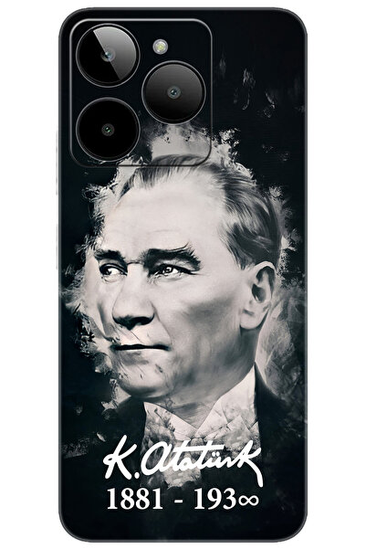 General Mobile Era 30 (G518) Uyumlu Kılıf Desen Baskılı Silikon Mustafa Kemal...