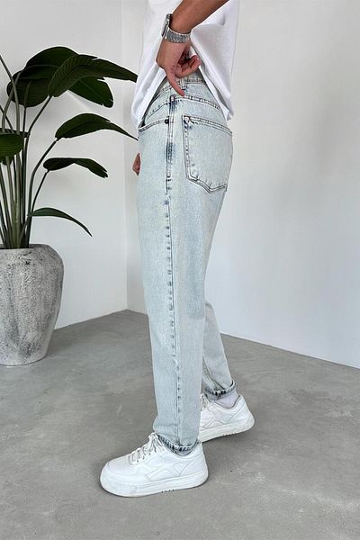HAFKAGİYİM Ice Blue Basic κανονικό παντελόνι