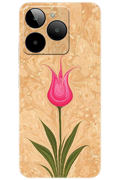 General Mobile Era 30 (G518) Uyumlu Kılıf Desen Baskılı Silikon Lale Tasarım ...