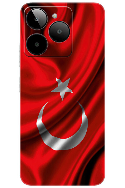 General Mobile Era 30 (G518) Uyumlu Kılıf Desen Baskılı Silikon Dalgalı Türk ...