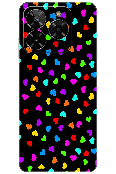 General Mobile ERA 50 (G318) Uyumlu Kılıf Desen Baskılı Silikon Renkli Minik ...