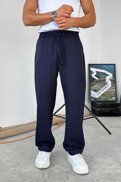 HAFKAGİYİM Сині штани з шнурком на талії