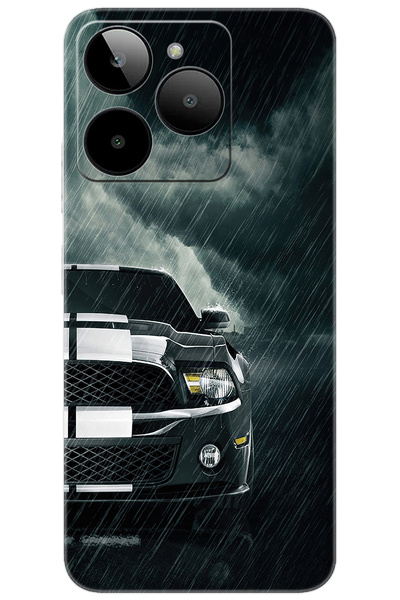 General Mobile Era 30 (G518) Uyumlu Kılıf Desen Baskılı Silikon Araba Model S...