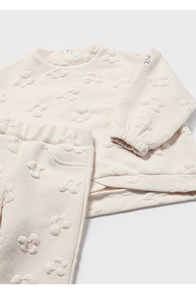 MAYORAL Kız Bebek Bej Eşofman Takımı 02827 023