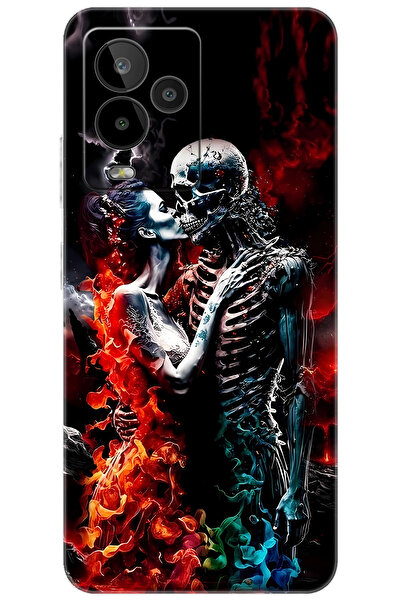 General Mobile GM 24 PRO (G514) Uyumlu Kılıf Desen Baskılı Silikon İskelet Aş...