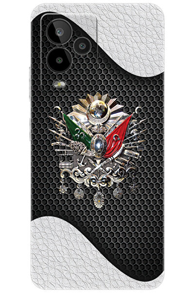 General Mobile GM 24 PRO (G514) Uyumlu Kılıf Desen Baskılı Silikon Osmanlı Tu...