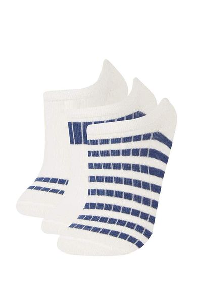 DeFacto New Season Boys' 3-Piece Cotton Booties Socks