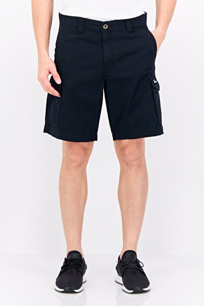 Penfield Men Brand Logo Cargo Shorts, Black