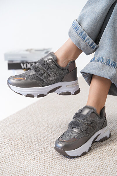 Cananın Pabuçları Dnr 323 Sports Shoes with Fur Vecle