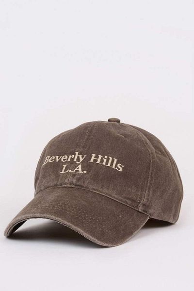 DeFacto New Season Men's Embroidered Jean Baseball Basketball Cap