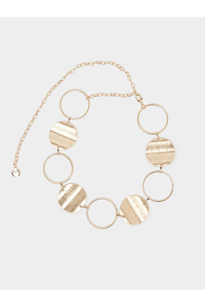 Styli حزام سلسلة متعدد العملات مع مخلب جراد البحر