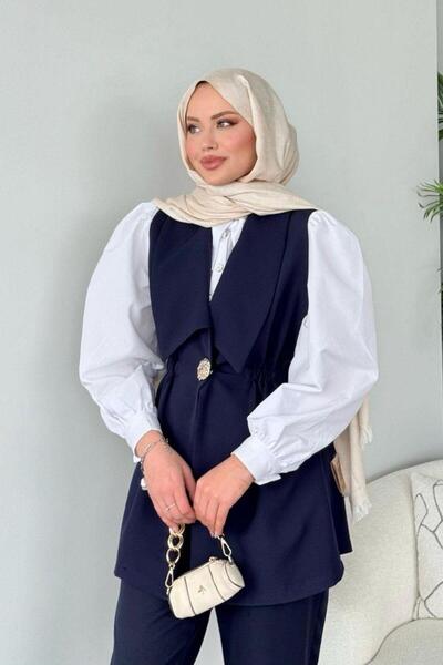 Şulemoda Giyim Σετ κοστουμιού Navy Blue İlay