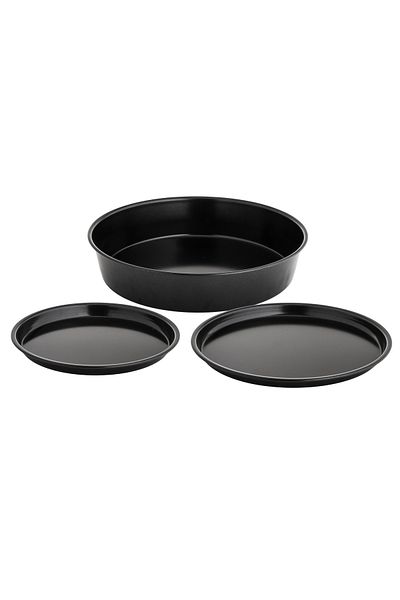 HIC Non Stick Coated Baking Pan Set 3 Piece