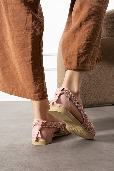 SWORD Pantofi Balerini Tricotati damă Pantofi Mamei Pantofi Zilni Balerina dantelă