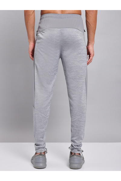 Technosport By Styli Logo Detail Track Pants with Zip Pockets
