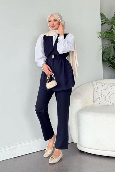 Şulemoda Giyim Σετ κοστουμιού Navy Blue İlay