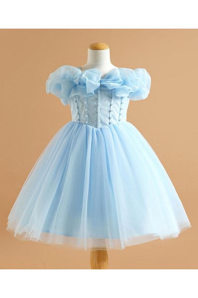Mark & Mia Mark & Mia Corset Style Party Dress - Blue