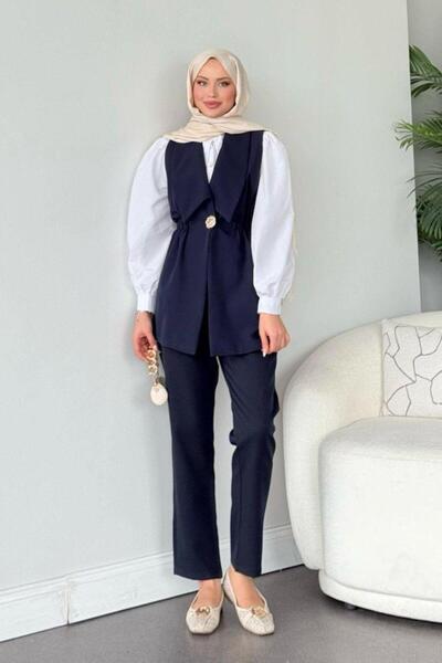 Şulemoda Giyim Σετ κοστουμιού Navy Blue İlay