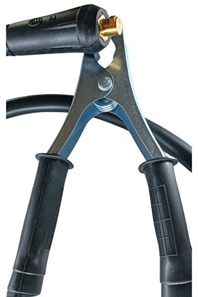 Rotor Kablolu Topraklama Kaynak Şase Pensesi, Kablo Takım: 12mm2, 200a, 130 Cm
