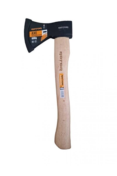 Rotor Ax 613 Ahşap Saplı Balta 600 gr (38 CM SAP UZUNLUĞU)